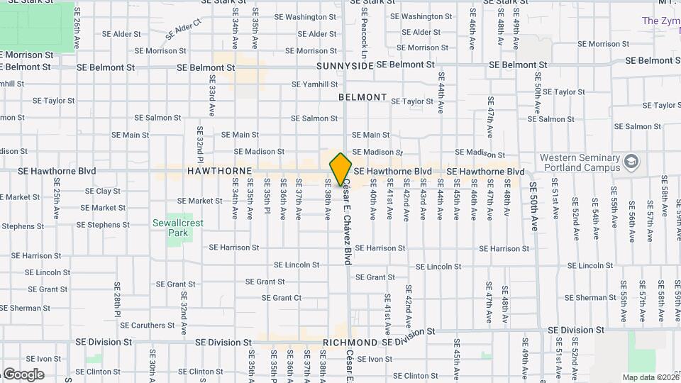 1613 SE Cesar Estrada Chavez Blvd Map and Location Details
