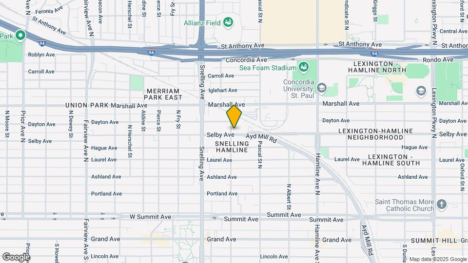 1515 Selby Ave Mapa y Detalles de la Ubicación