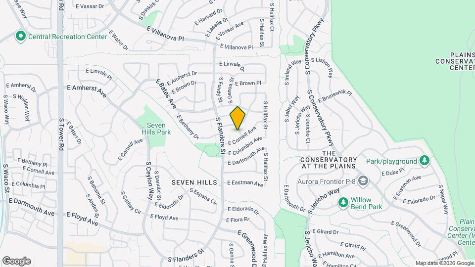 2977 S Genoa St Map and Location Details