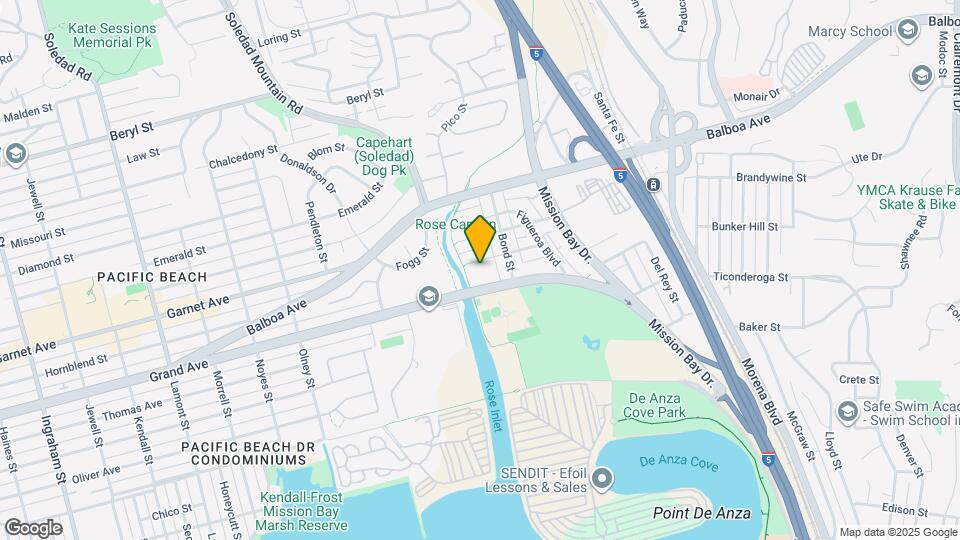 2636 Grand Ave Map and Location Details