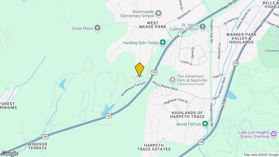 6666 Brookmont Ter, Unit 707 Map and Location Details