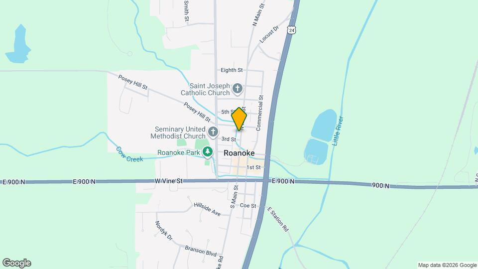 345 N Main St Map and Location Details