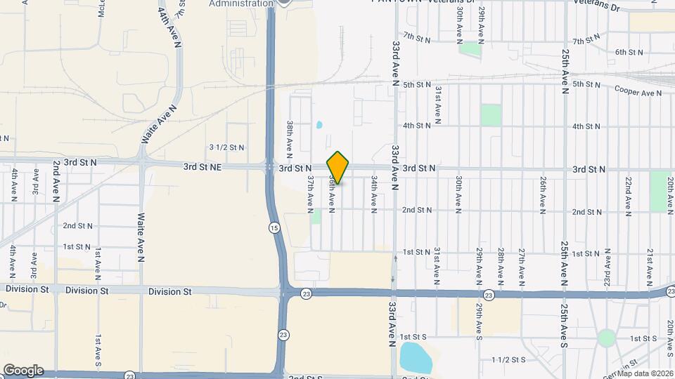 224 36th Ave N Map and Location Details