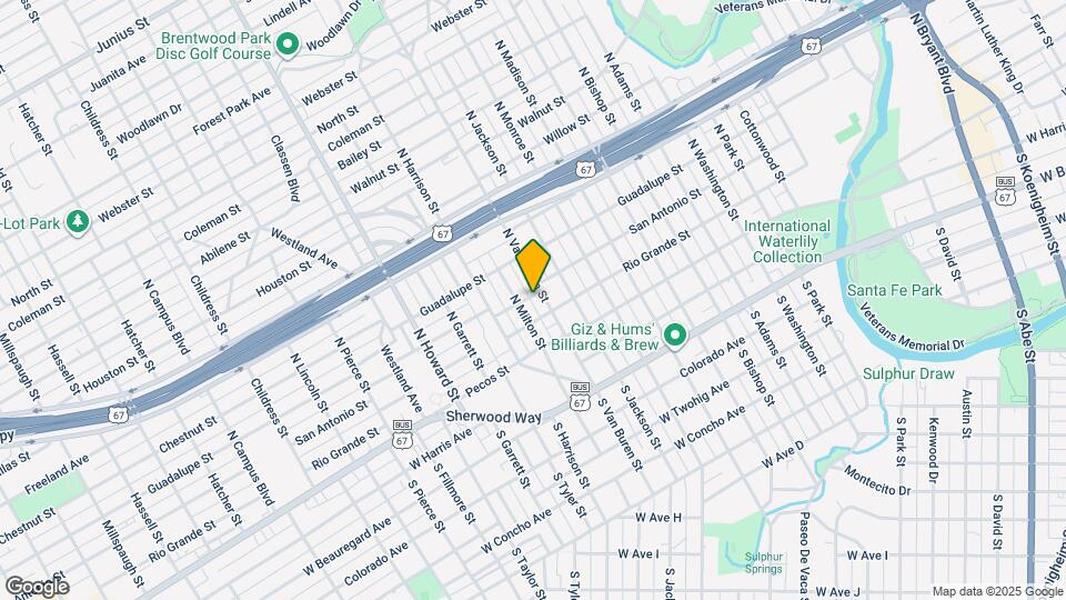 1807 San Antonio St Map and Location Details