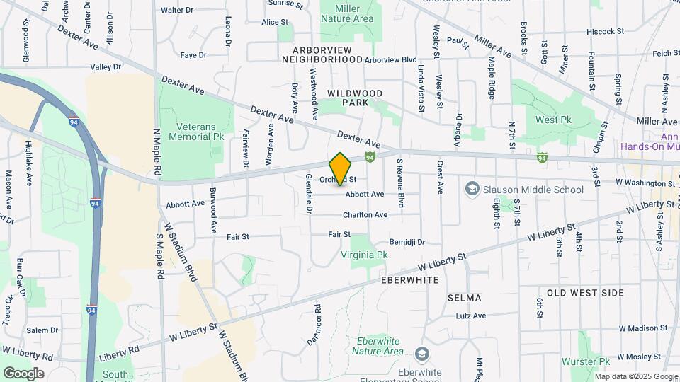 1734 Abbott Ave Mapa y Detalles de la Ubicación