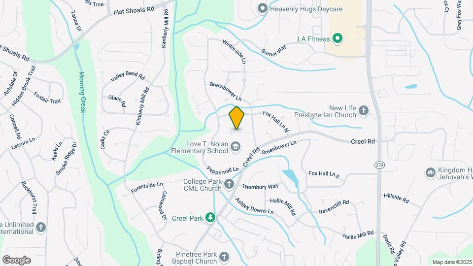2820 Greenbower Ct Map and Location Details