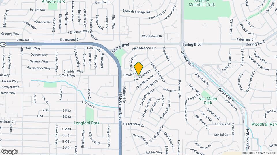 812 Glen Molly Dr Map and Location Details