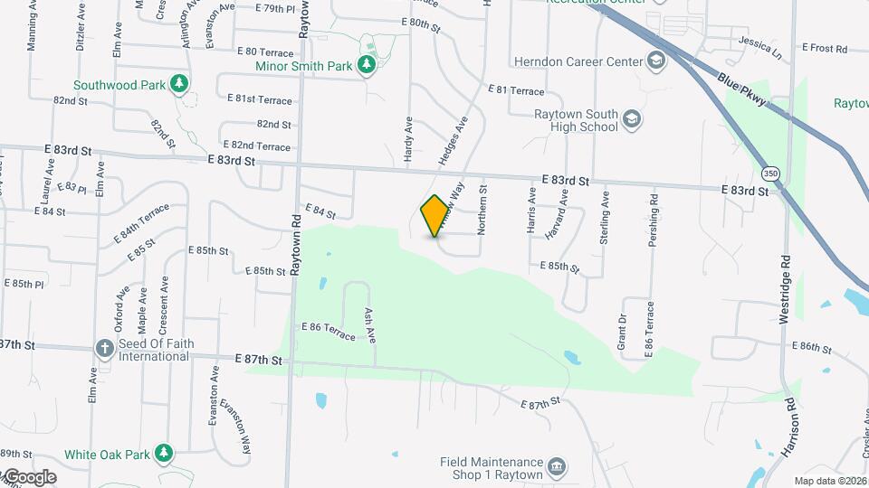 8404 Willow Way Mapa y Detalles de la Ubicación