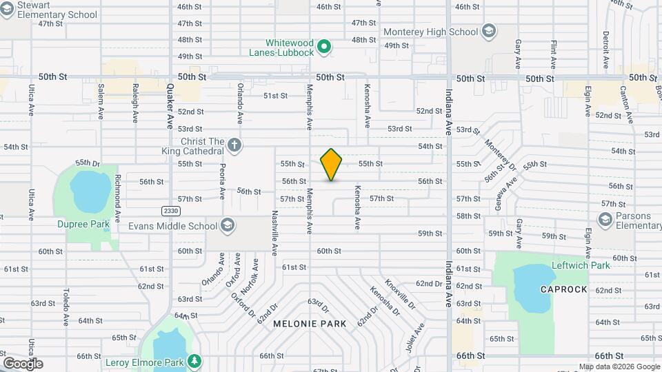 3627 56th St Map and Location Details