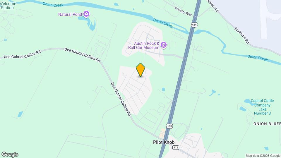 5817 Monmarte Cove Mapa y Detalles de la Ubicación