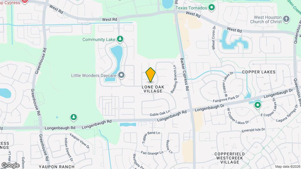 18102 Red Oak Manor Ln Map and Location Details
