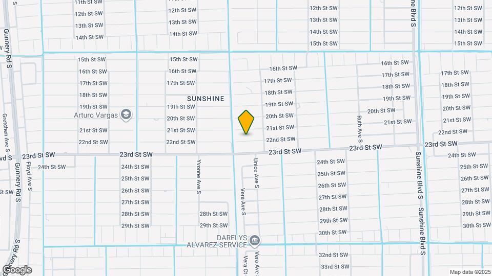 3610 22nd St SW Map and Location Details