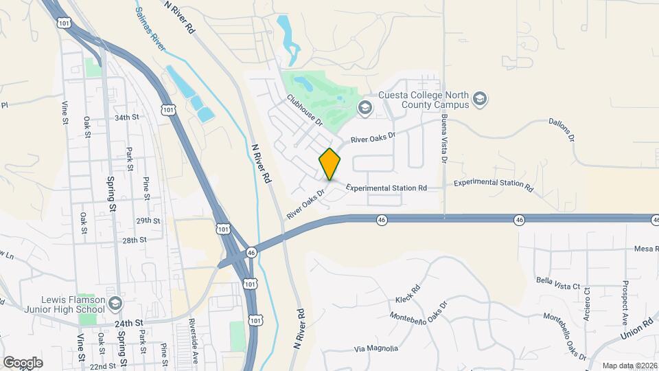 572 River Oaks Dr Map and Location Details