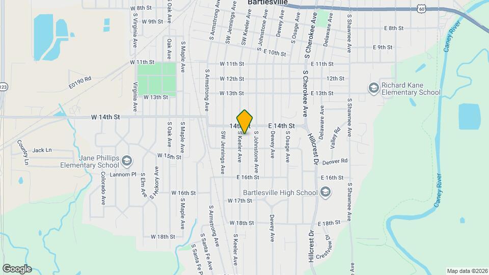 1420 SW Keeler Ave Map and Location Details