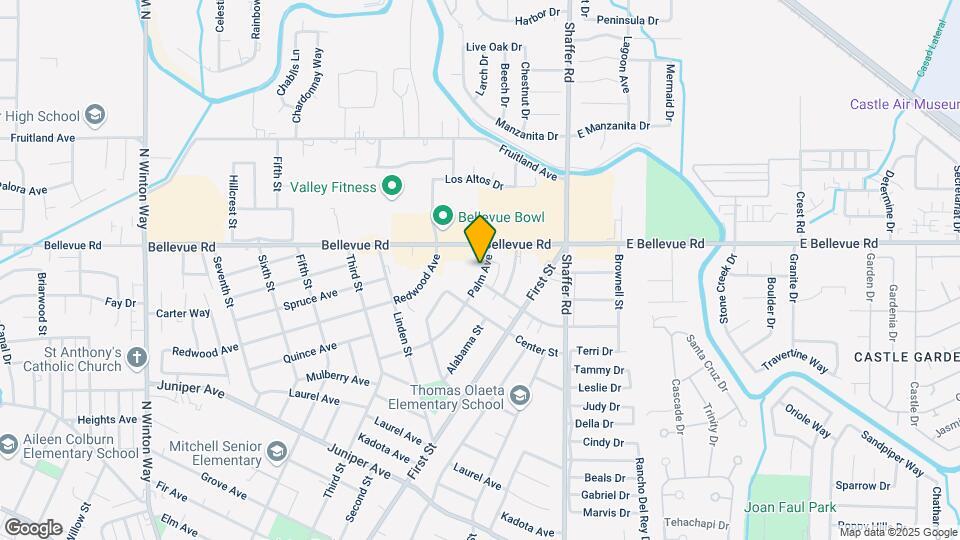2491 Palm Ave Mapa y Detalles de la Ubicación
