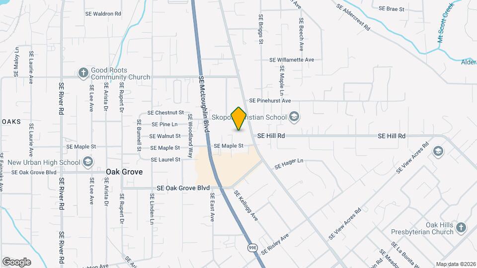 3287 SE Maple St Map and Location Details