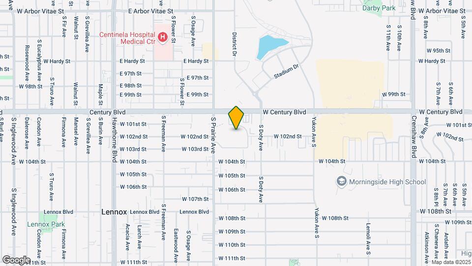 3901 W 102nd St Mapa y Detalles de la Ubicación