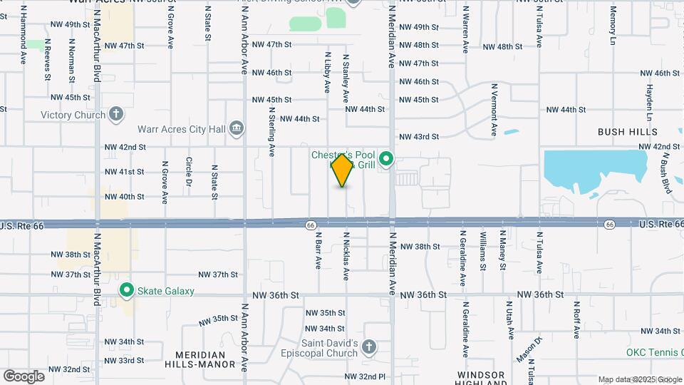 4029 N Nicklas Ave Map and Location Details
