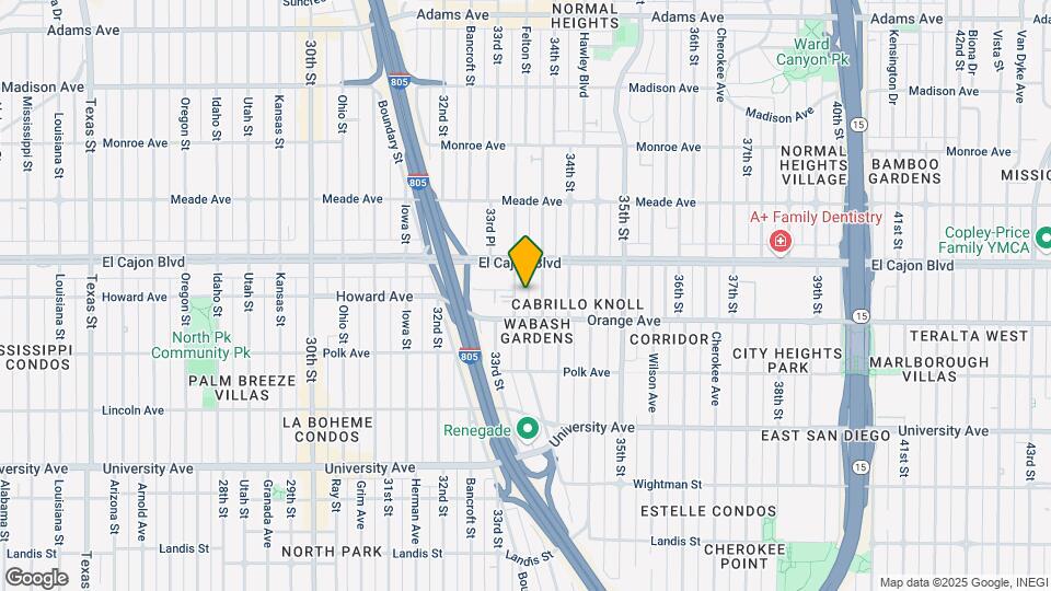 4233-4243 33rd St Map and Location Details