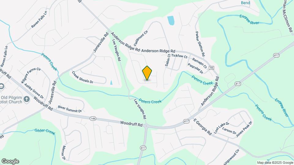 105 Lockeland Park Dr Map and Location Details