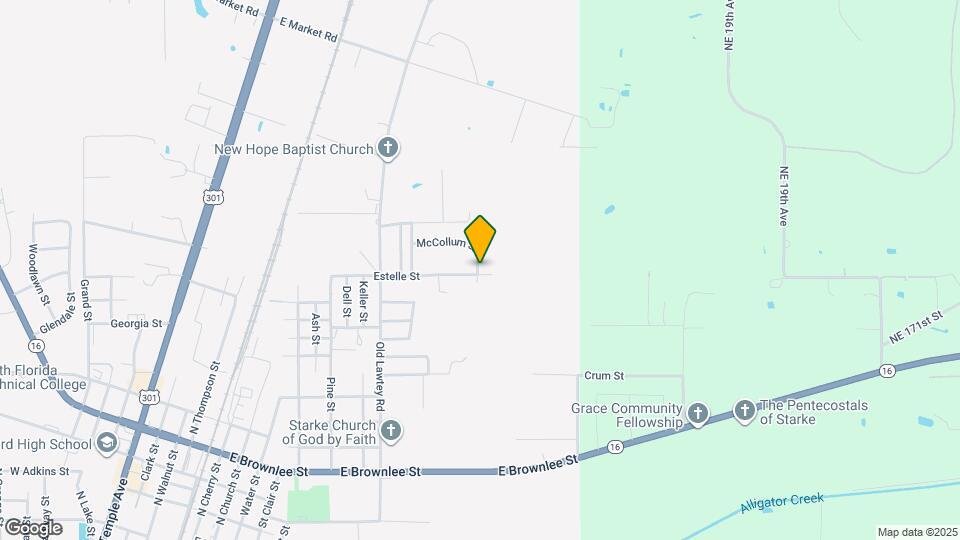 1541 McCollum St Map and Location Details