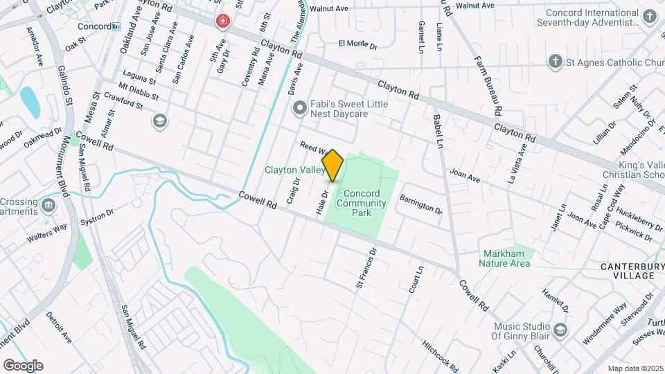 1248 Hale Dr Map and Location Details