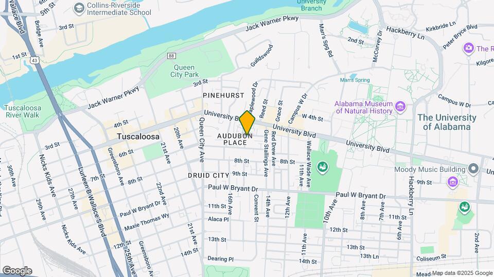 603 15th Ave Map and Location Details