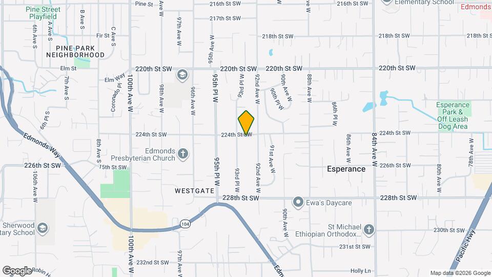 9216 224th St SW Map and Location Details