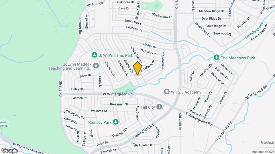 9222 Sophora Dr Map and Location Details