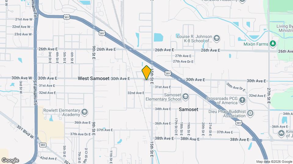 3007 14th St E Map and Location Details