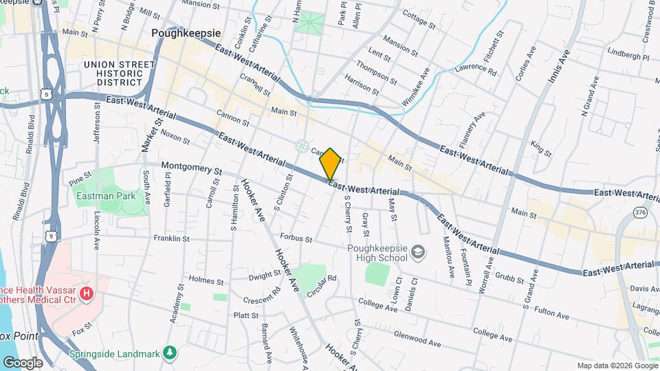 306 Church St, Unit Apt 2 Map and Location Details