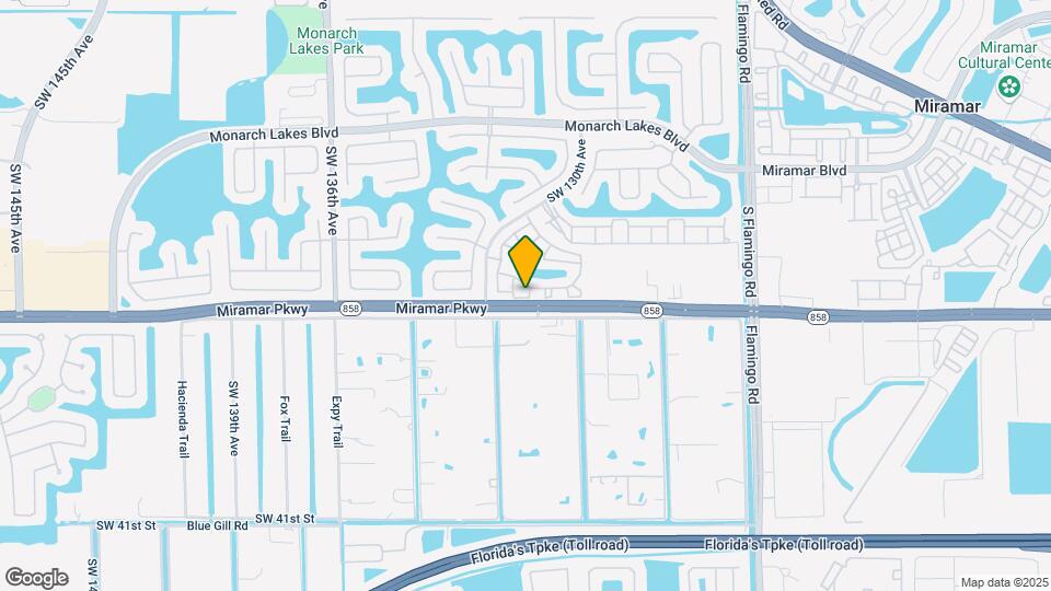 3192 SW 129th Ave Map and Location Details