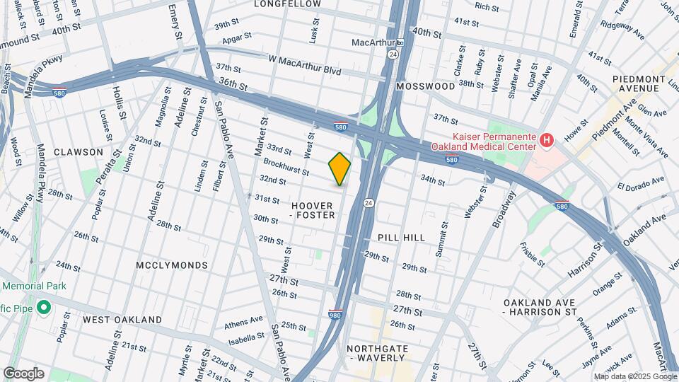 660 32nd St Mapa y Detalles de la Ubicación