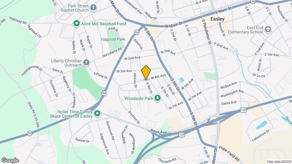 112 S 9th St Map and Location Details