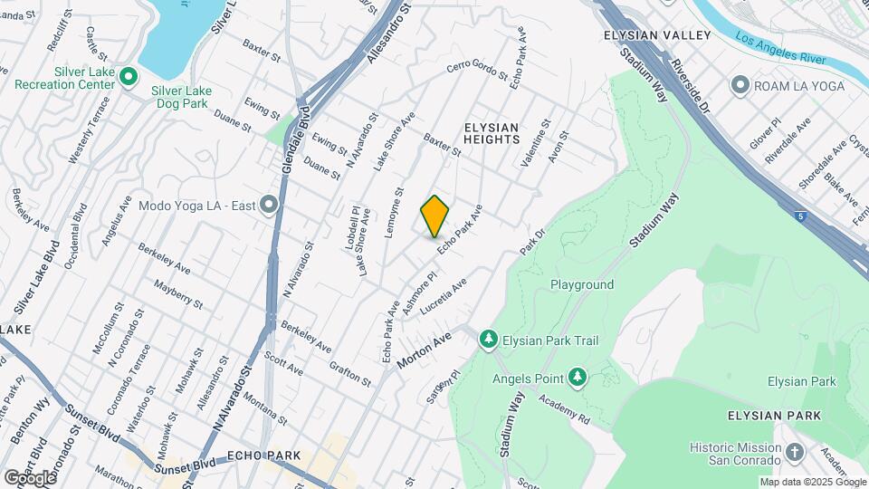 1608 Avalon St Mapa y Detalles de la Ubicación