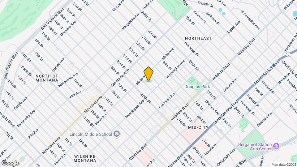 927 21st St Map and Location Details