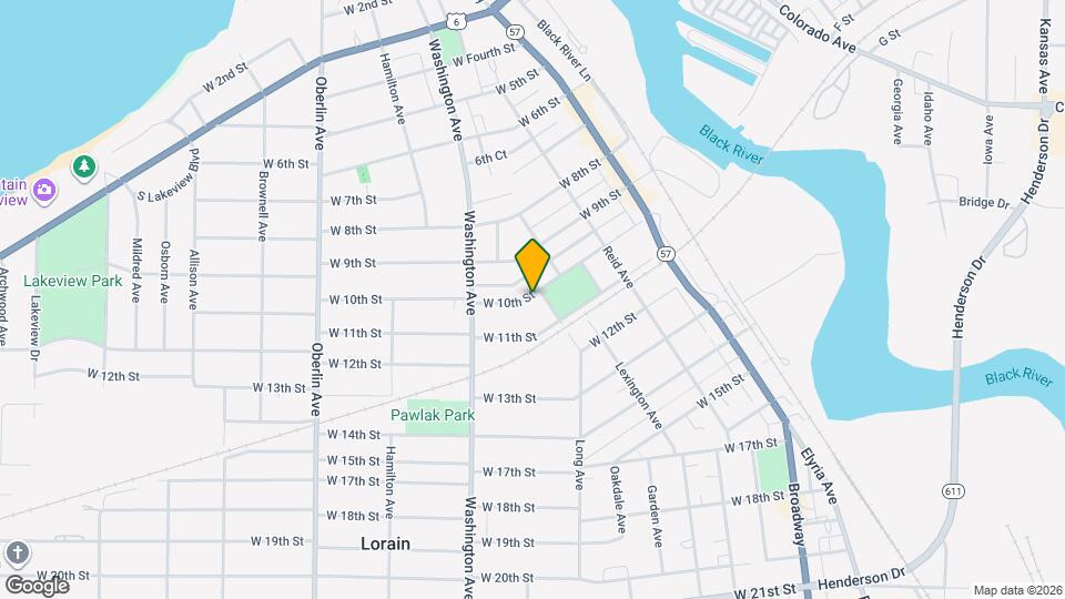 809 W 10th St Mapa y Detalles de la Ubicación