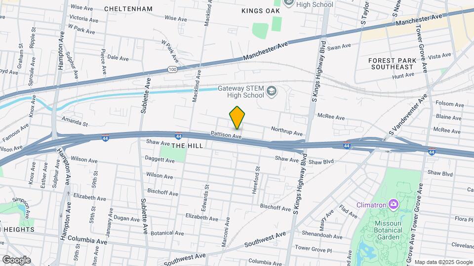 5207 Pattison Ave Mapa y Detalles de la Ubicación