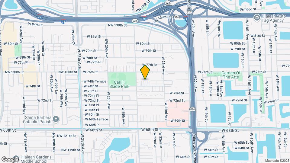 2333 W 74th St Mapa y Detalles de la Ubicación
