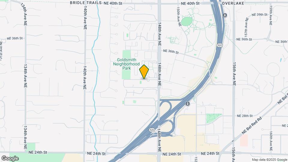 14635 NE 32nd St Map and Location Details