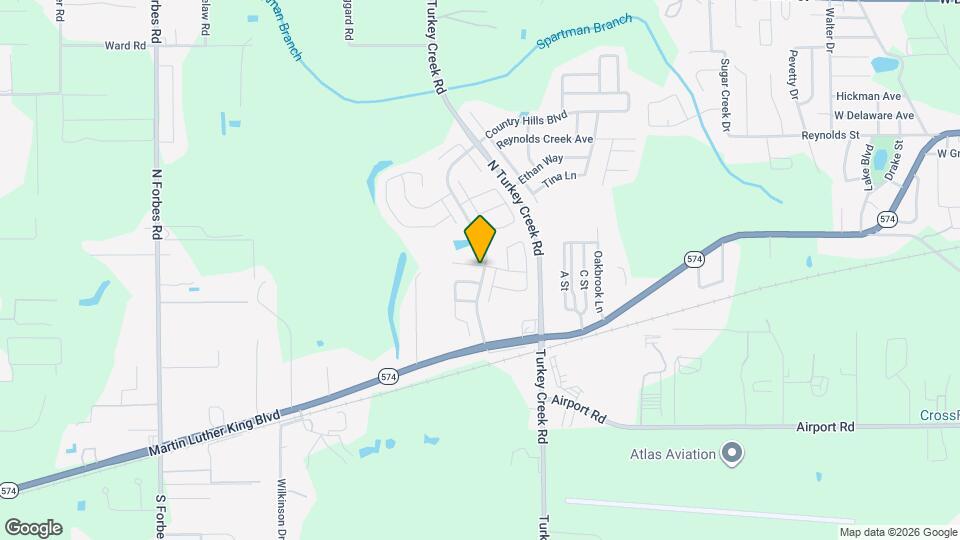 4701 Hunts Ct Map and Location Details