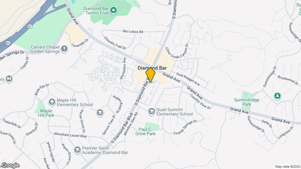 1264 S Diamond Bar Blvd Map and Location Details