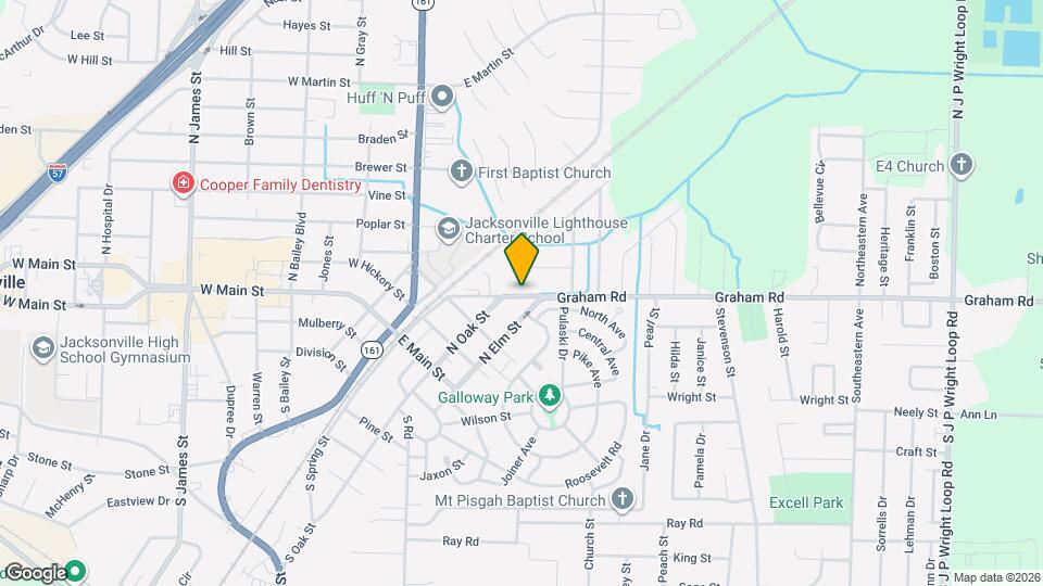 420 Graham Rd Map and Location Details