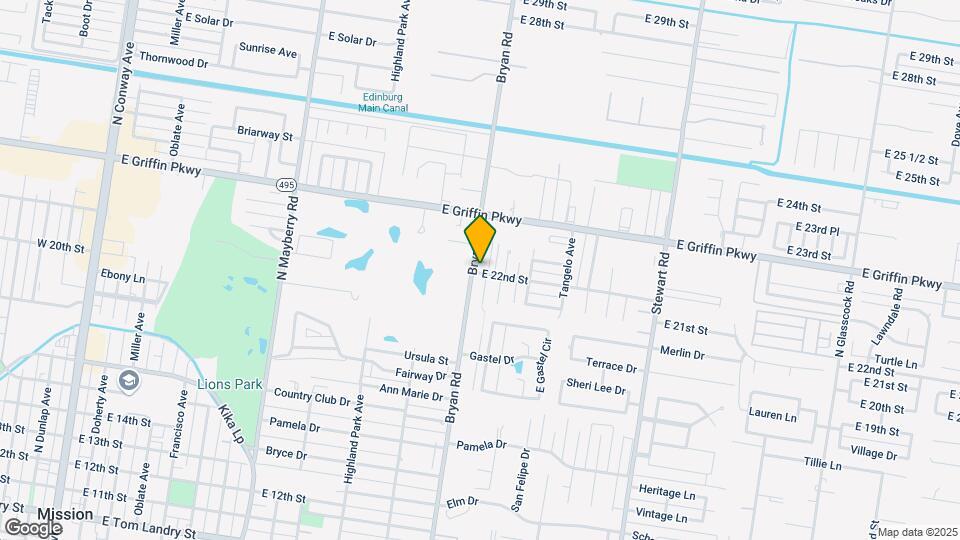 2200 N Bryan Rd Map and Location Details