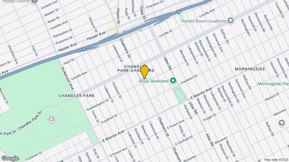 5500 Chalmers St Map and Location Details