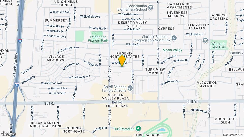 Ember at North Phoenix Mapa y Detalles de la Ubicación