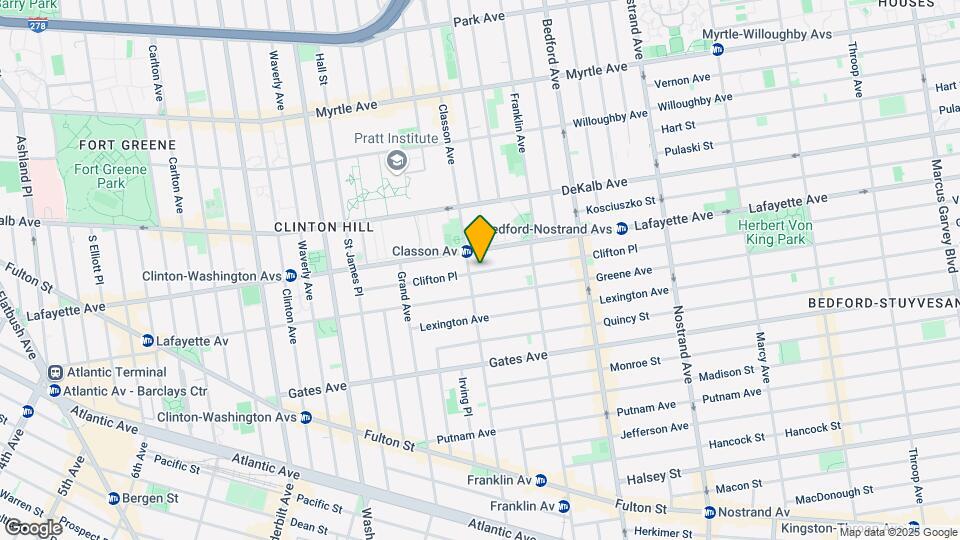 113 Clifton Pl Map and Location Details