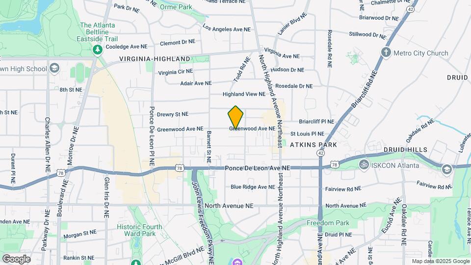943 Greenwood Ave NE-Unit -7 Map and Location Details