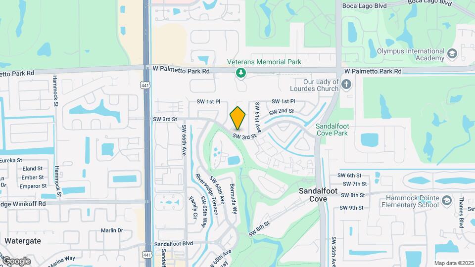 22219 SW 63rd Ave Map and Location Details