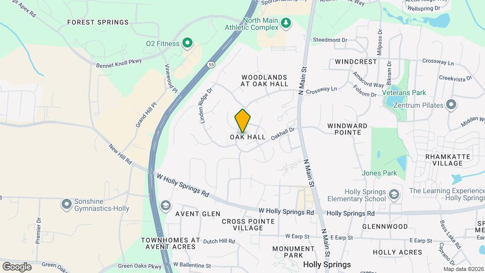 101 Bracken Trail Cir Mapa y Detalles de la Ubicación